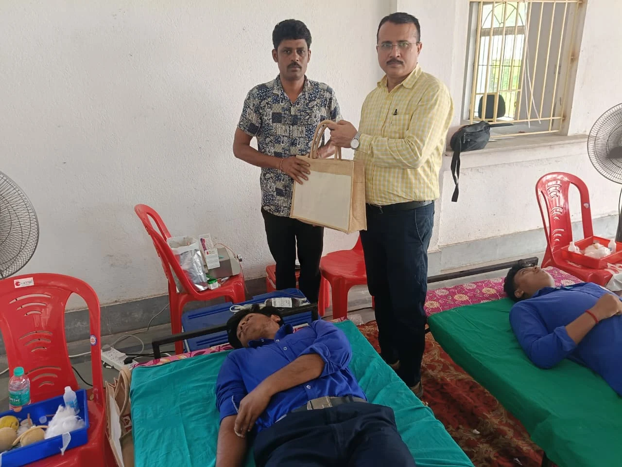 HIM Organizes Blood Donation Camp with ICARE