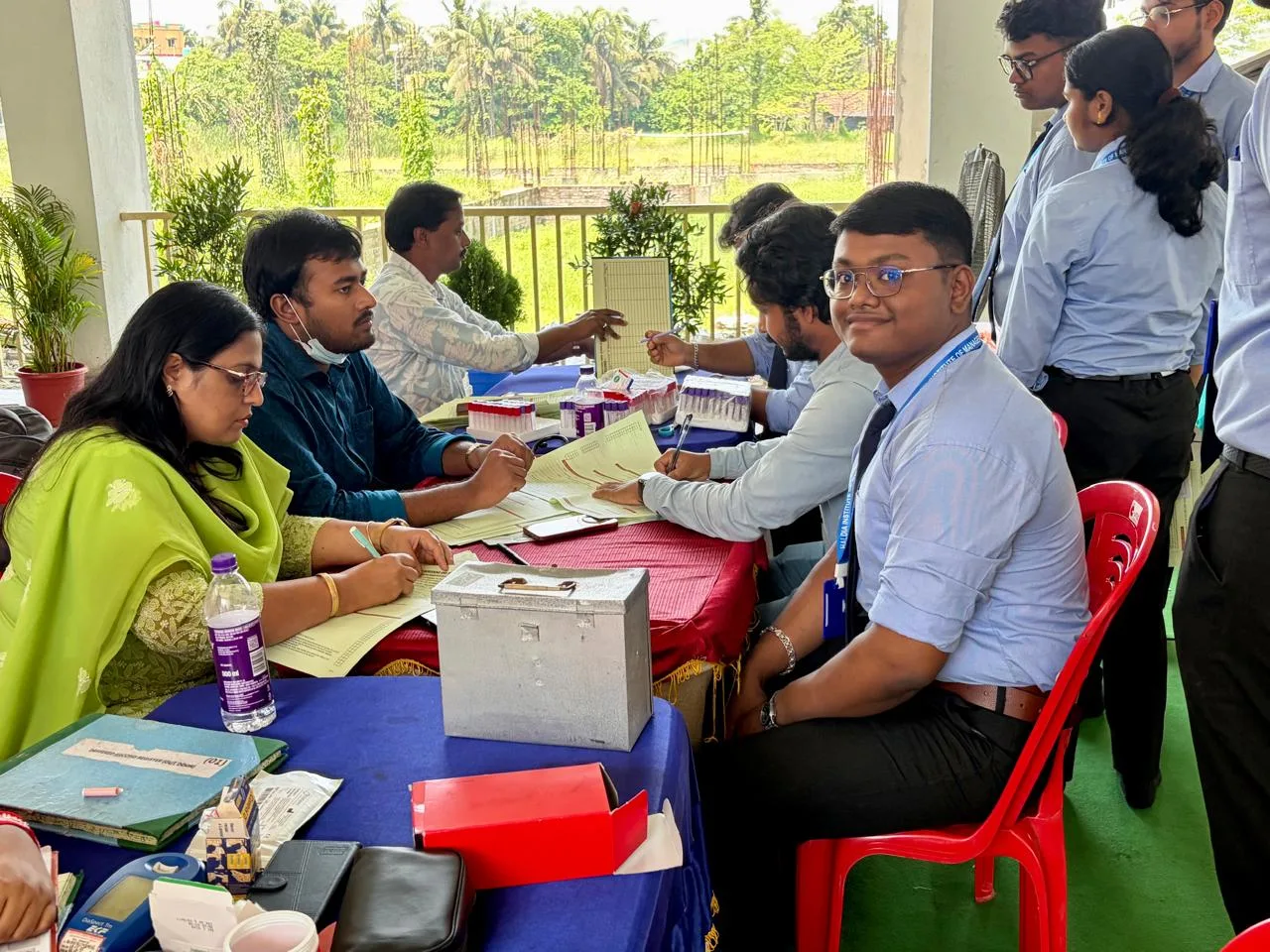 HIM Organizes Blood Donation Camp with ICARE