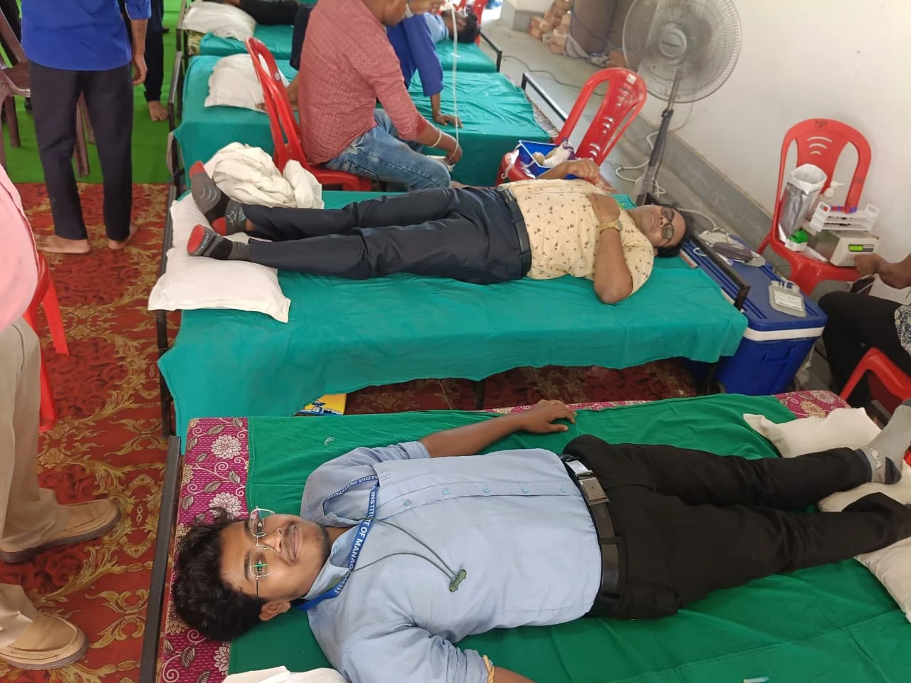 HIM Organizes Blood Donation Camp with ICARE