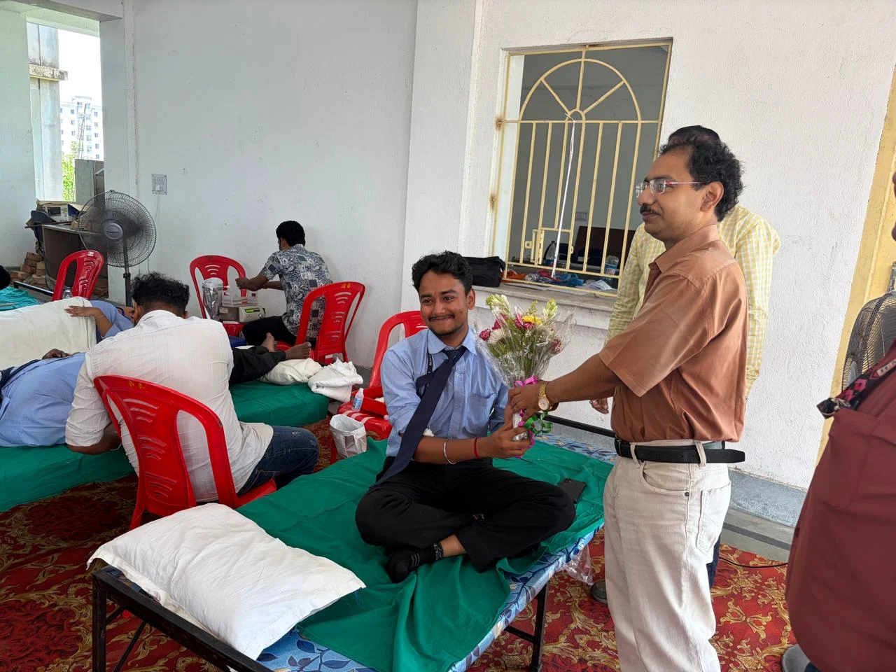 HIM Organizes Blood Donation Camp with ICARE