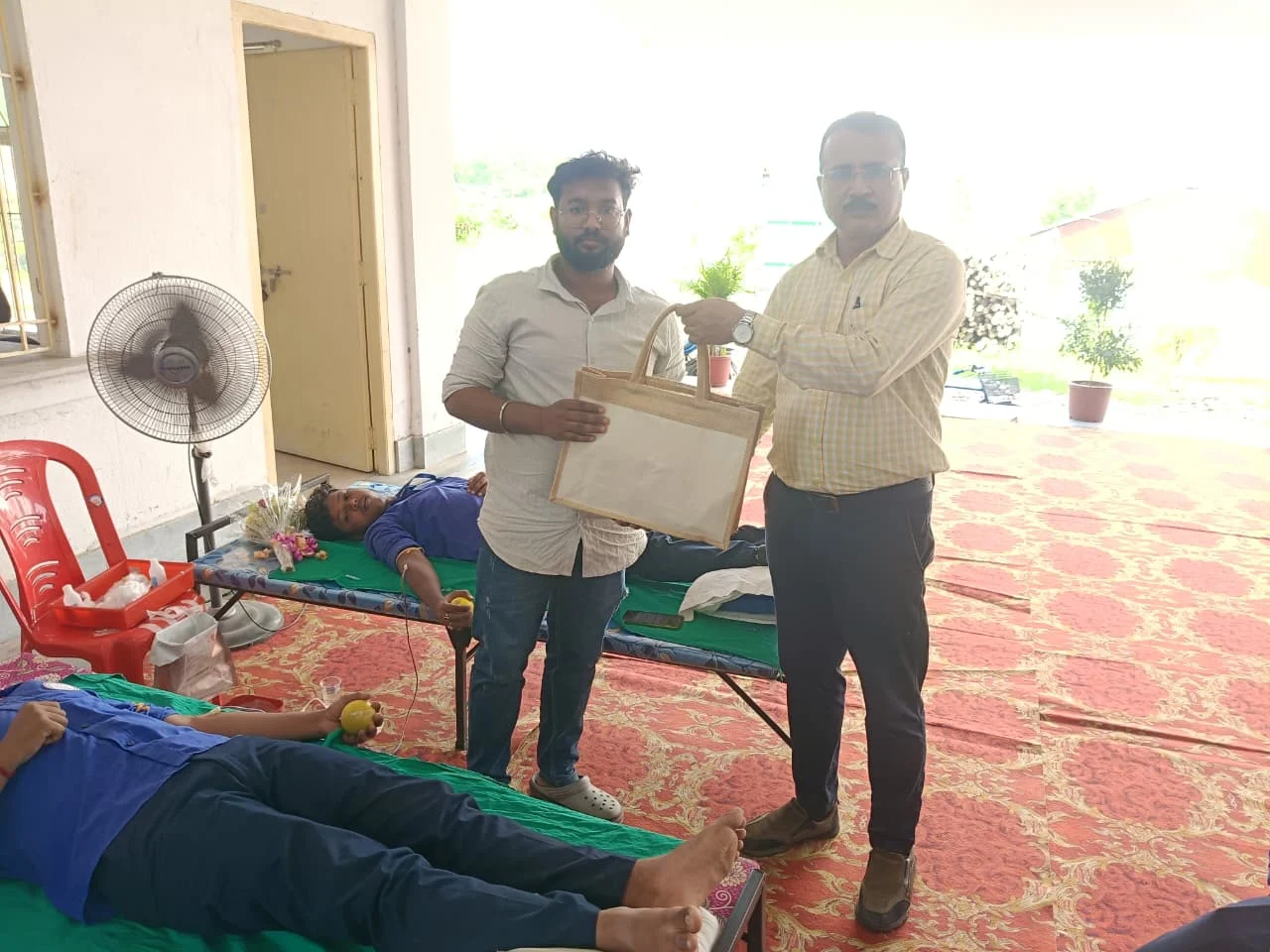 HIM Organizes Blood Donation Camp with ICARE