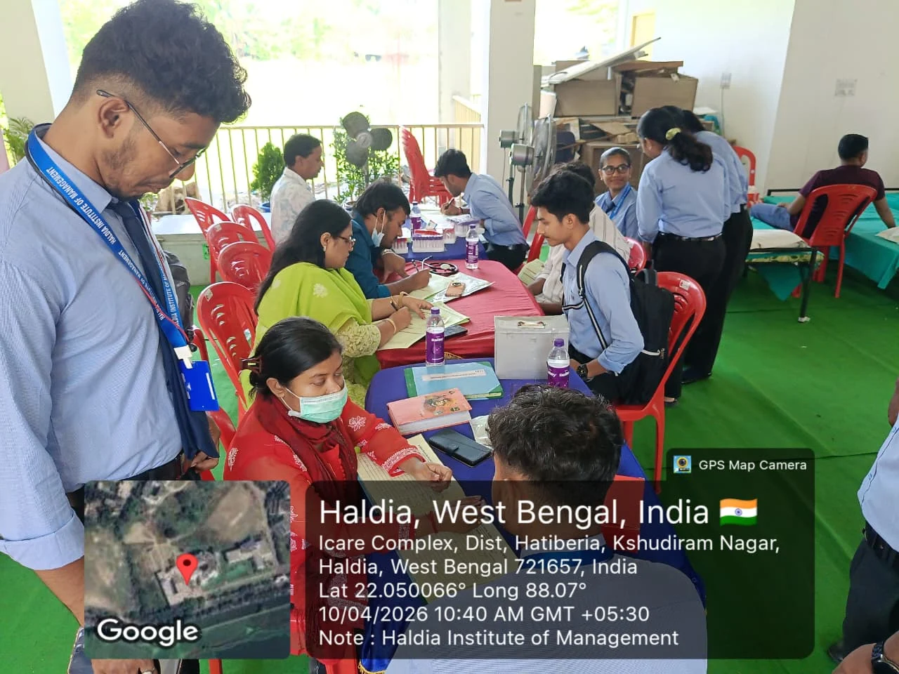 HIM Organizes Blood Donation Camp with ICARE