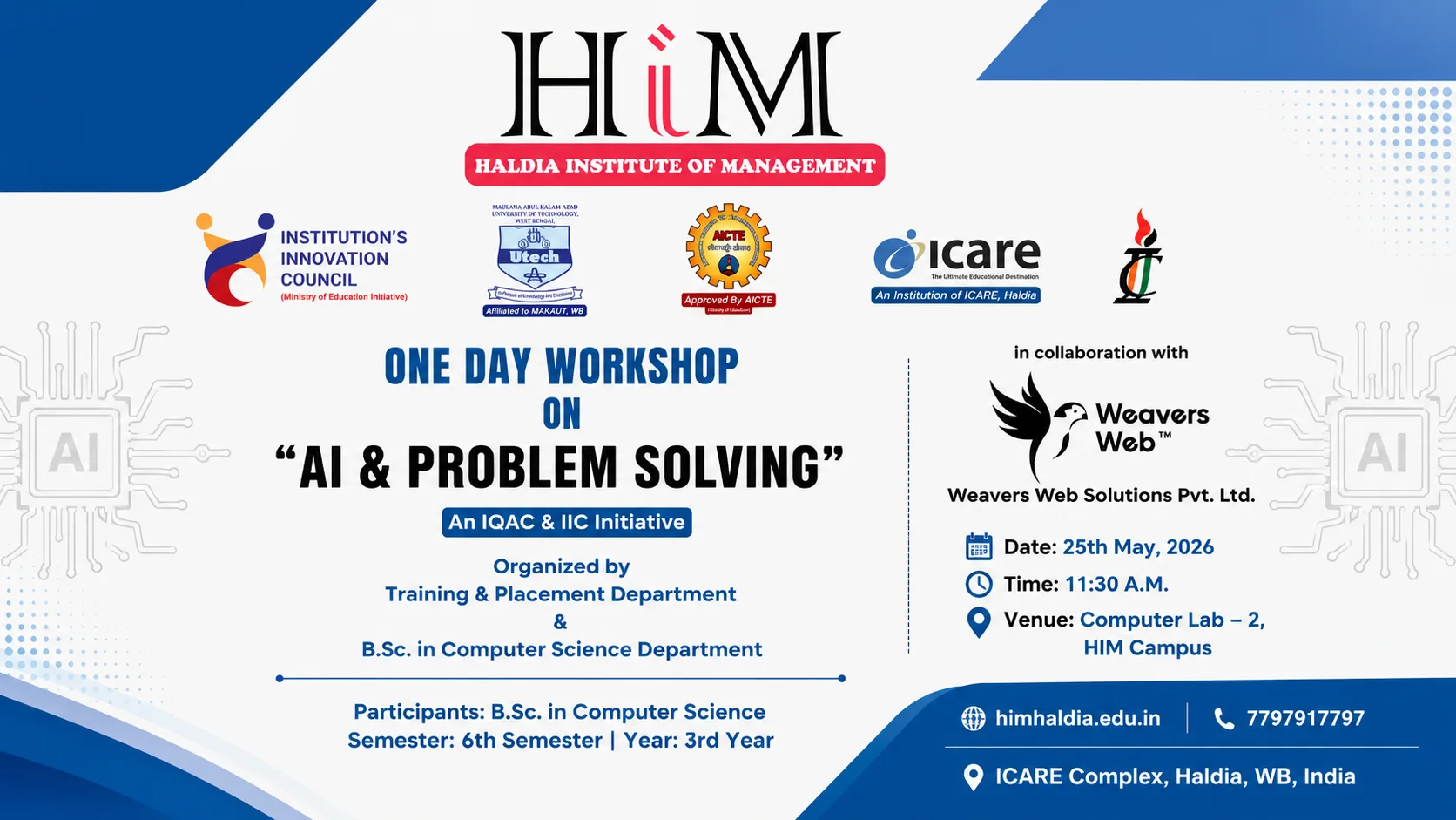 AI & Problem Solving Workshop