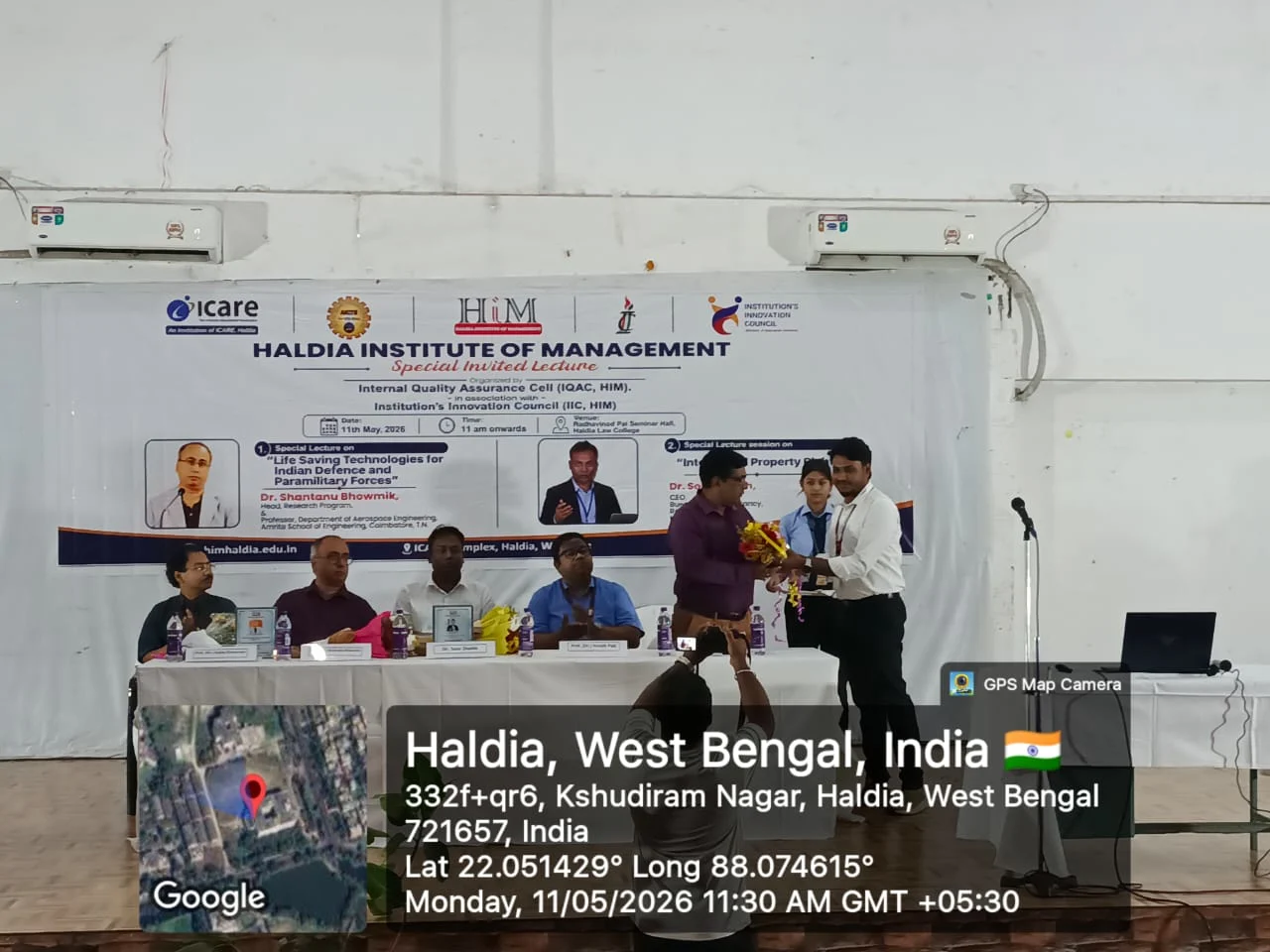 HIM Special Invited Lecture on Defence Tech & IPR Talk