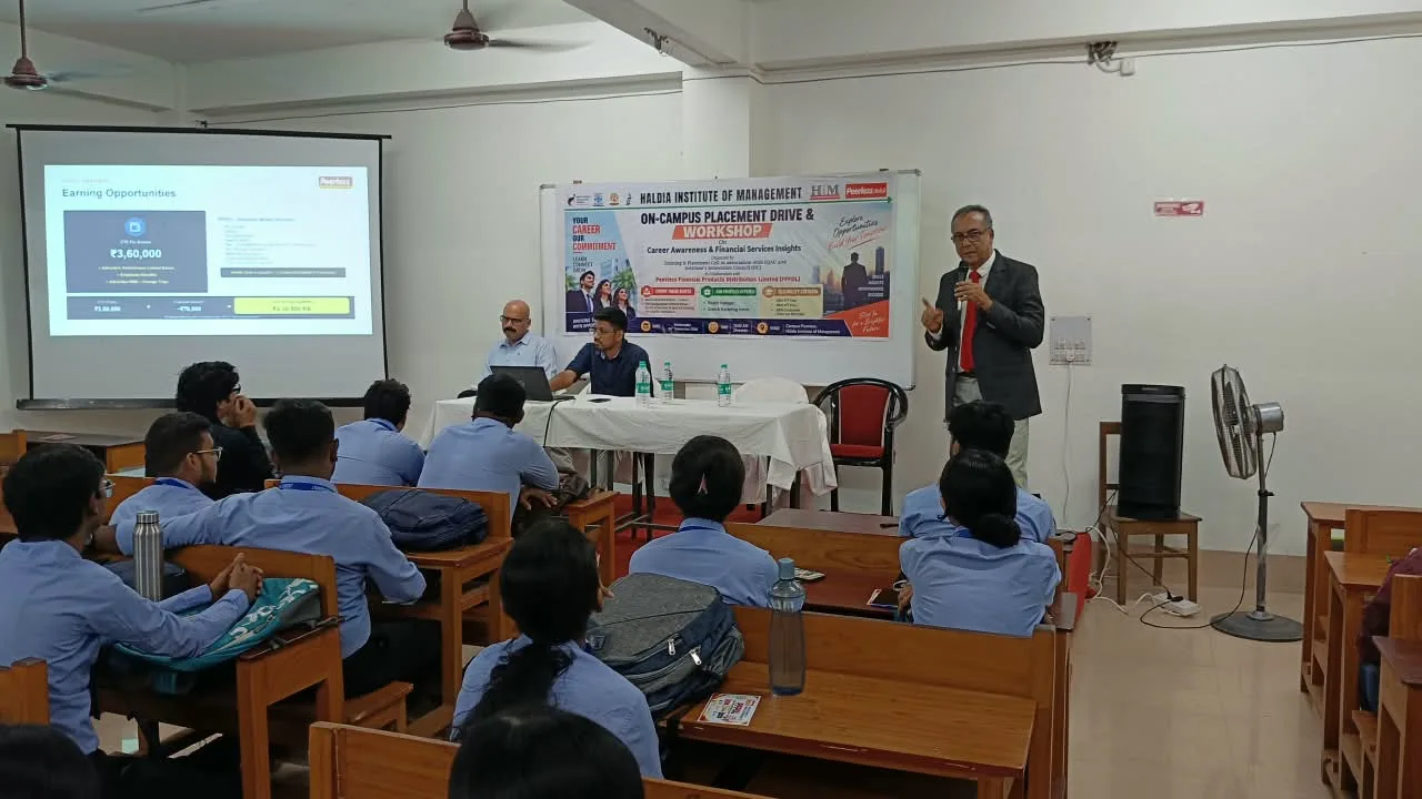HIM Placement Drive and Career Awareness Workshop with Peerless