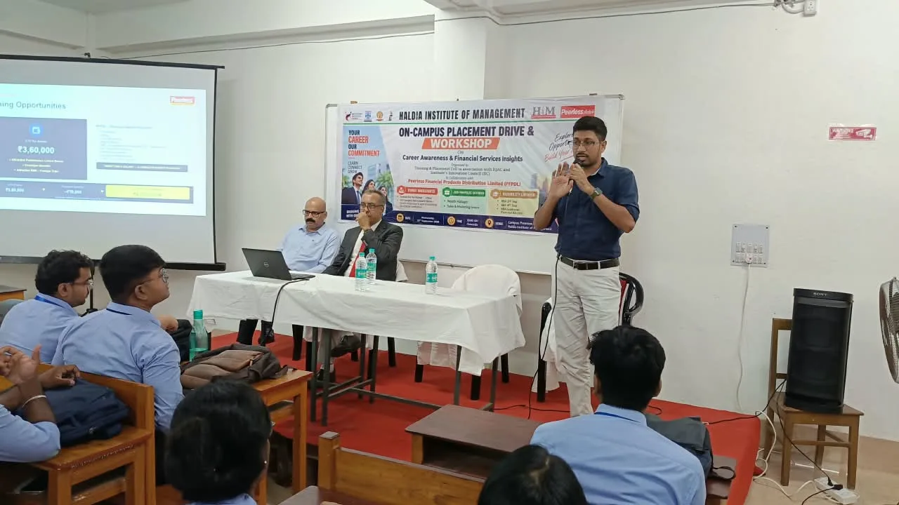 HIM Placement Drive and Career Awareness Workshop with Peerless